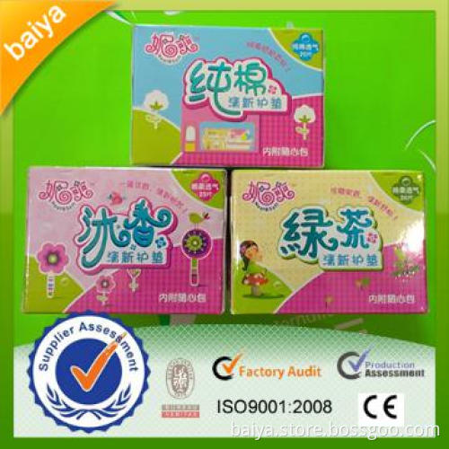 100% pure cotton 155mm panty liner